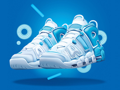 Uptempo 1990 90s basket basketball childhood culture gravity iconic illustration lifestyle memories memorylane retro sneakerculturte sneakerhead sneakers streetwear