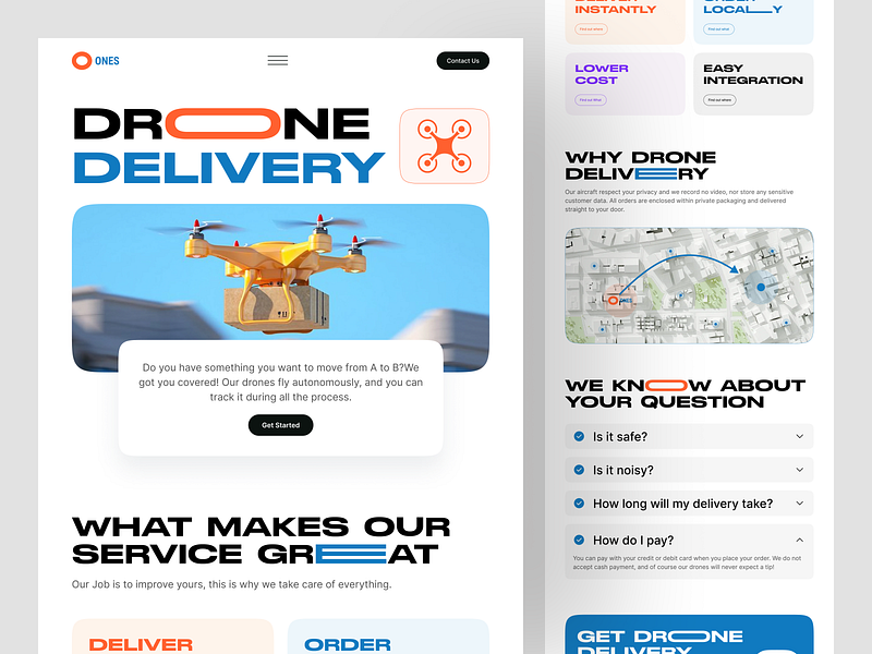 Browse thousands of Drone Delivery images for design inspiration | Dribbble