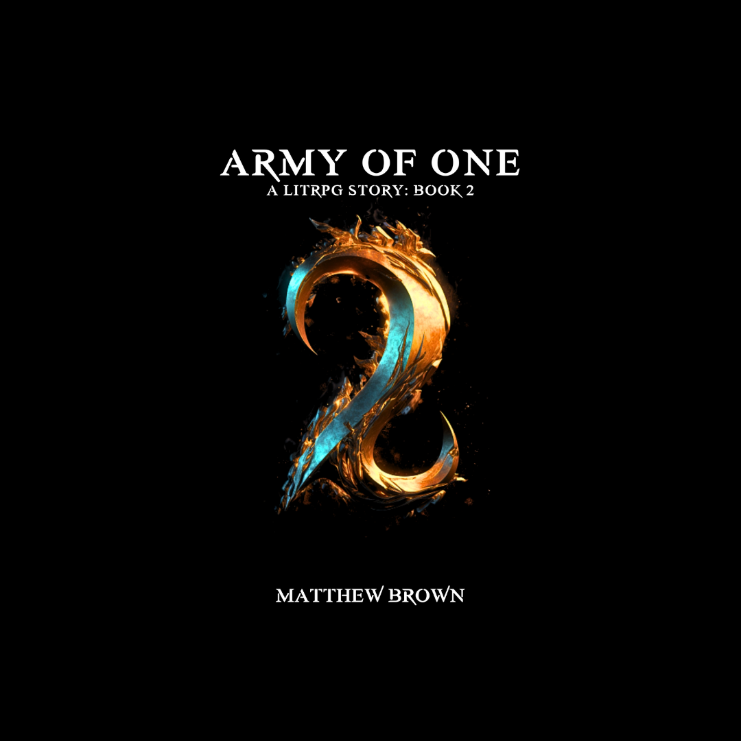 Book Cover Design - Army Of One: Book 2 ai book cover design fantasy fiction graphic design typography