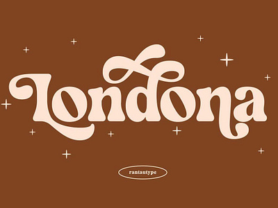 Londona Retro Serif Font calligraphy display display font font font family fonts hand lettering handlettering lettering logo sans serif sans serif font sans serif typeface script serif serif font type typedesign typeface typography