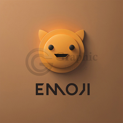 Emoji Logo app branding emoji graphic design illustration logo vector