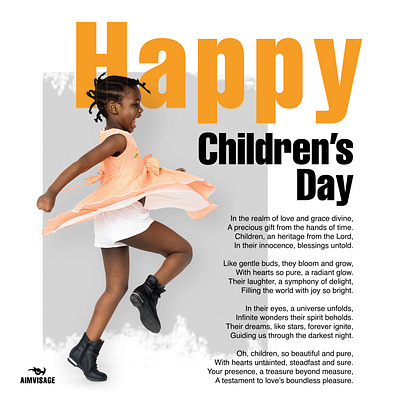 Children's Day design graphic design typography