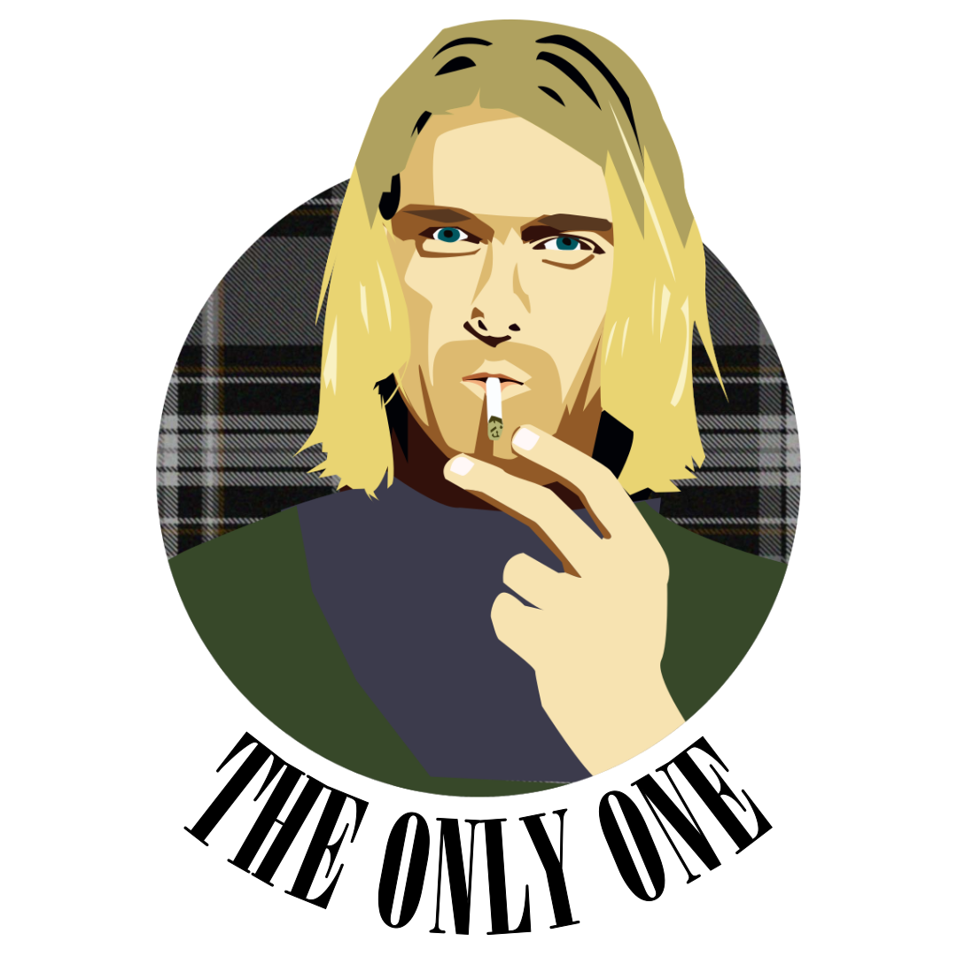 Kurt Cobain The Only One by Luis on Dribbble