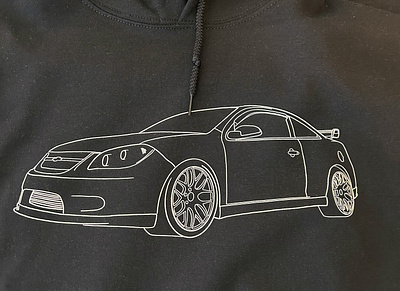 Sports Car Hoodies hoodie illustration sports car