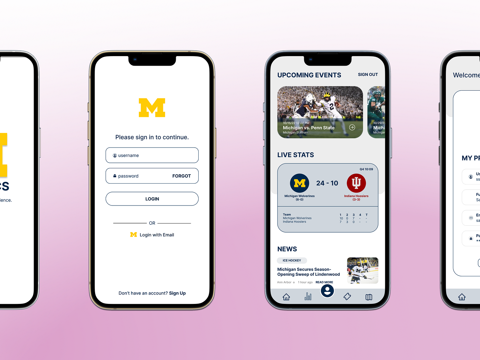 michigan-appletics-by-nicole-surcel-on-dribbble