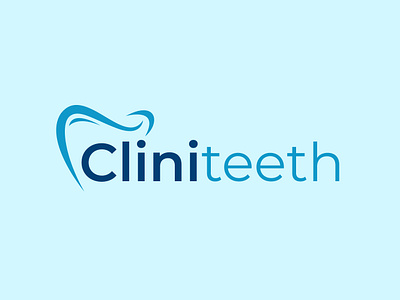 Cliniteeth Logo branding dentist dentistry design graphic design illustration logo minimal teeth tooth toothbrush toothpaste vector