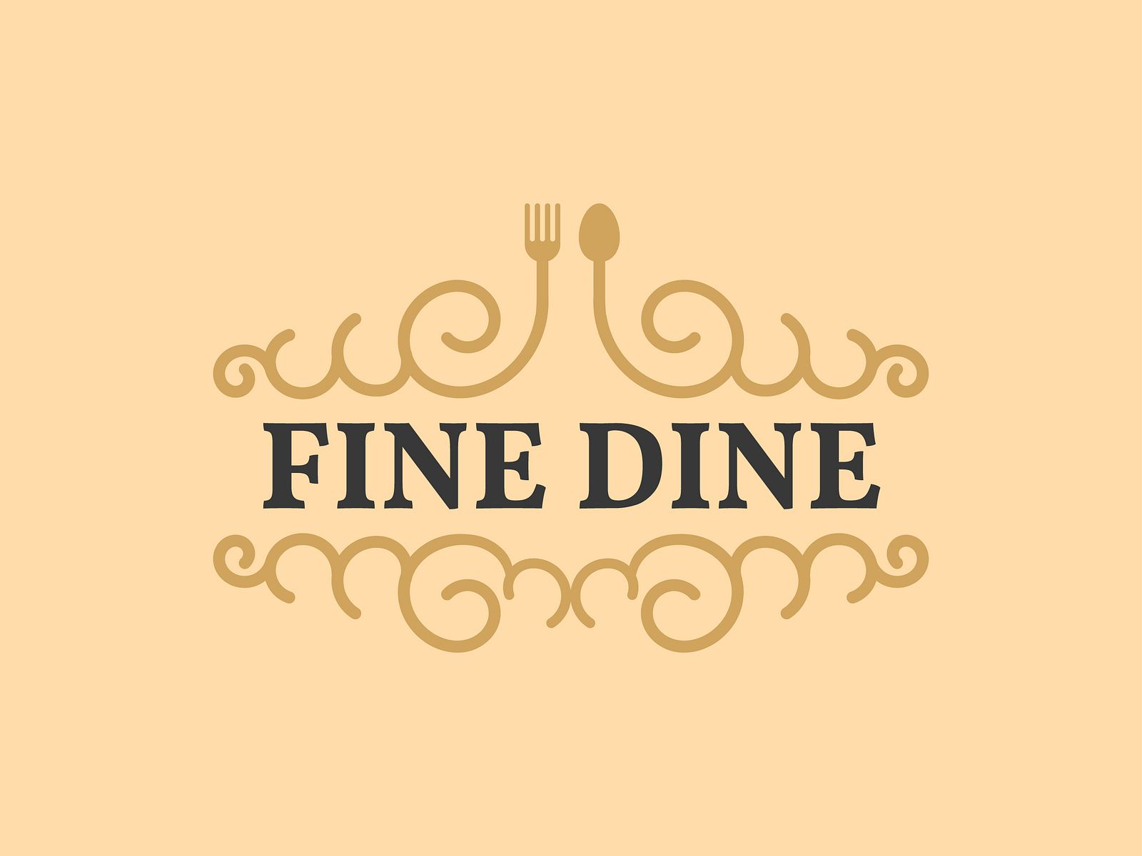 fine-dine-logo-by-andrea-fazli-on-dribbble