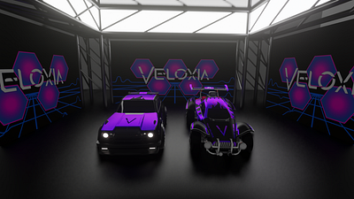 VELOXIA HOME branding design graphic design rocket league