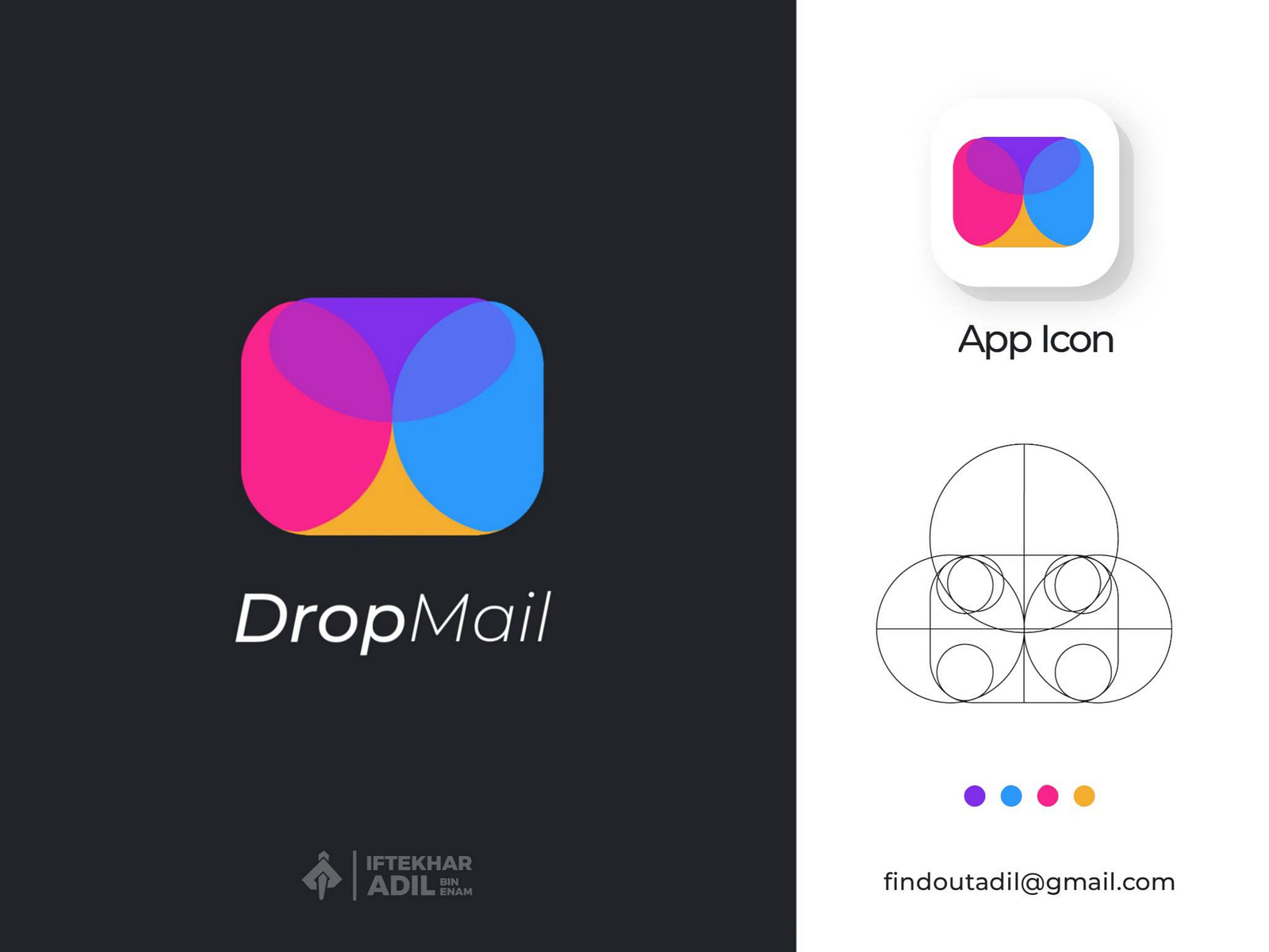 Mail App Logo Concept by Iftekhar Adil Brand Designer on Dribbble