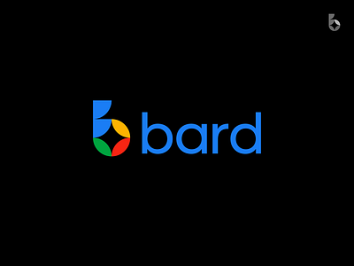 Bard AI - Logo design concept - v2.0 ai bard conceptlogo cool creative design google graphic design icon logo minimal simple