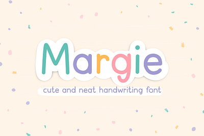 Margie handwritten font cute font handwritten font