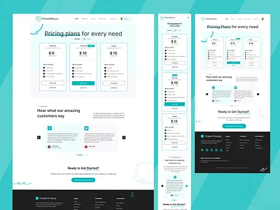 Pricing Plan UI Design designer landingpage minimal mobile design pricing page pricing plan pricing webpage pricingpage pricingplan product deisgner responsive design subscription page ui uiux ux website website pricing