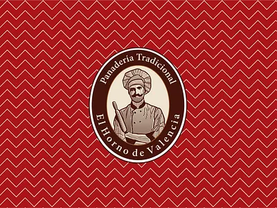 Logo Panadería Tradicional El Horno de Valencia backery branding design diseño gráfico graphic design logo logo inspiration logotipo logotype lop panaderia vector