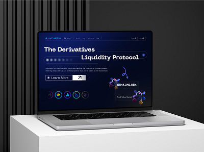 synthetix.io - Cryptocurreny Website Redesign bitcoin blockchain crypto crypto exchnage crypto landing page crypto staking cryptocurrency design exchange finance landing page page staking swap synthetix ui design ui ux web web3 website design