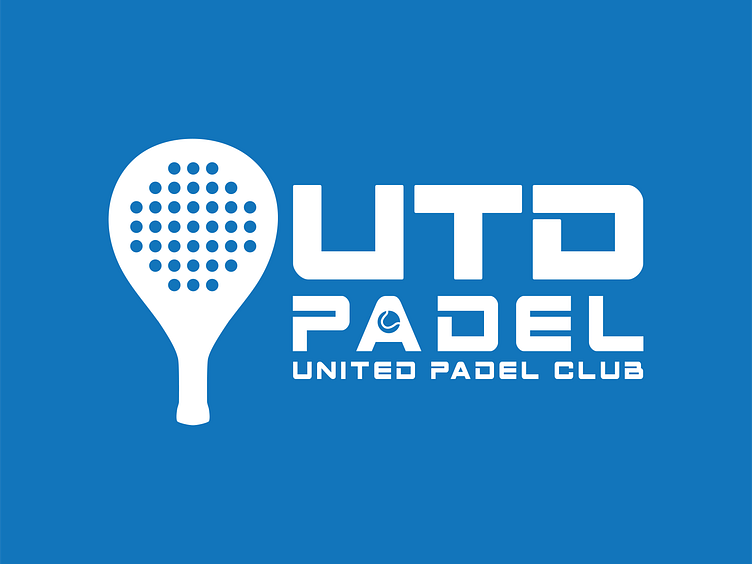 UTD Padel Logo by Md Nuruzzaman on Dribbble