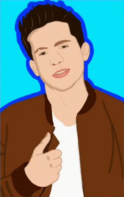 Charlie Puth brushes colours creativity design illustration strokes