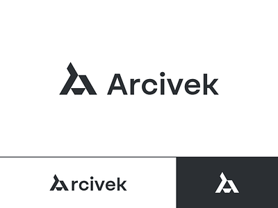 Arcivek Logo Concept a logo blockchain branding development ecommerce financial icon identity invest investment logo money nft pay payment software startup symbol tech technology