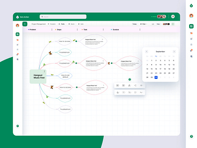 Task Management Working Dashboard branding design graphic design landing page taskmamagement ui ux web website