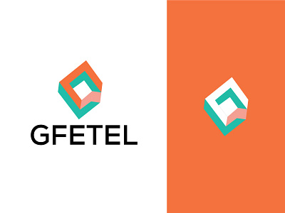 GFETEL LOGO abstract logo branding creative logo design illustration logo logo designer modern logo ui vector