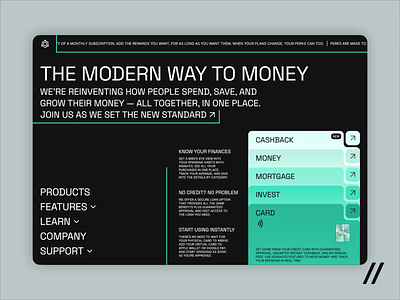 Finance App (Desktop) app branding cashback design desktop finance illustration logo online purrweb savings ui ux
