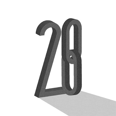 Number 28 28 design icon logo number 28 symbol
