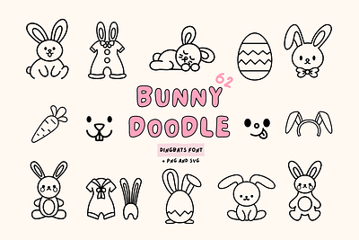 Bunny Doodle Font