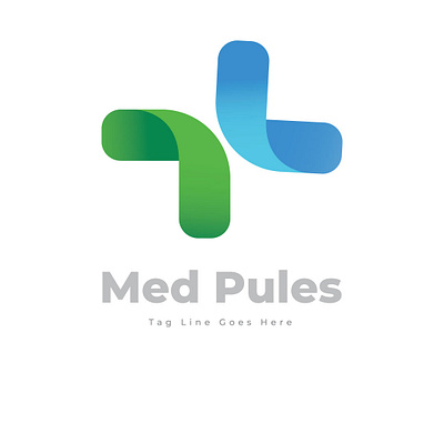 Med Pulse Logo(Unused) branding graphic design logo logo design logofolio medical logo phamacy logo