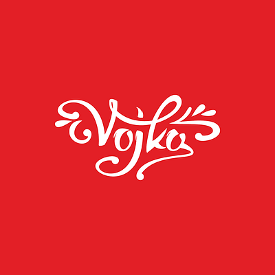 LOGO / VOJKA, 2016 brand design branding caligraphy custom logo designer graphic design logo logo design milena vuckovic