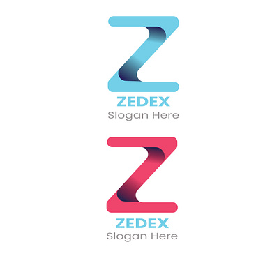 ZEDEX LOGO(UNUSED) logo design logo folio logo type z latter logo zedex logo
