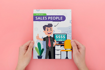 Sales People Ebook graphic design