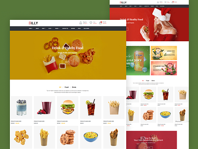 Food & Drink Bootstrap 5 Template – Billy typically include bootstrap clean html5 modern responsive restaurant vegetables