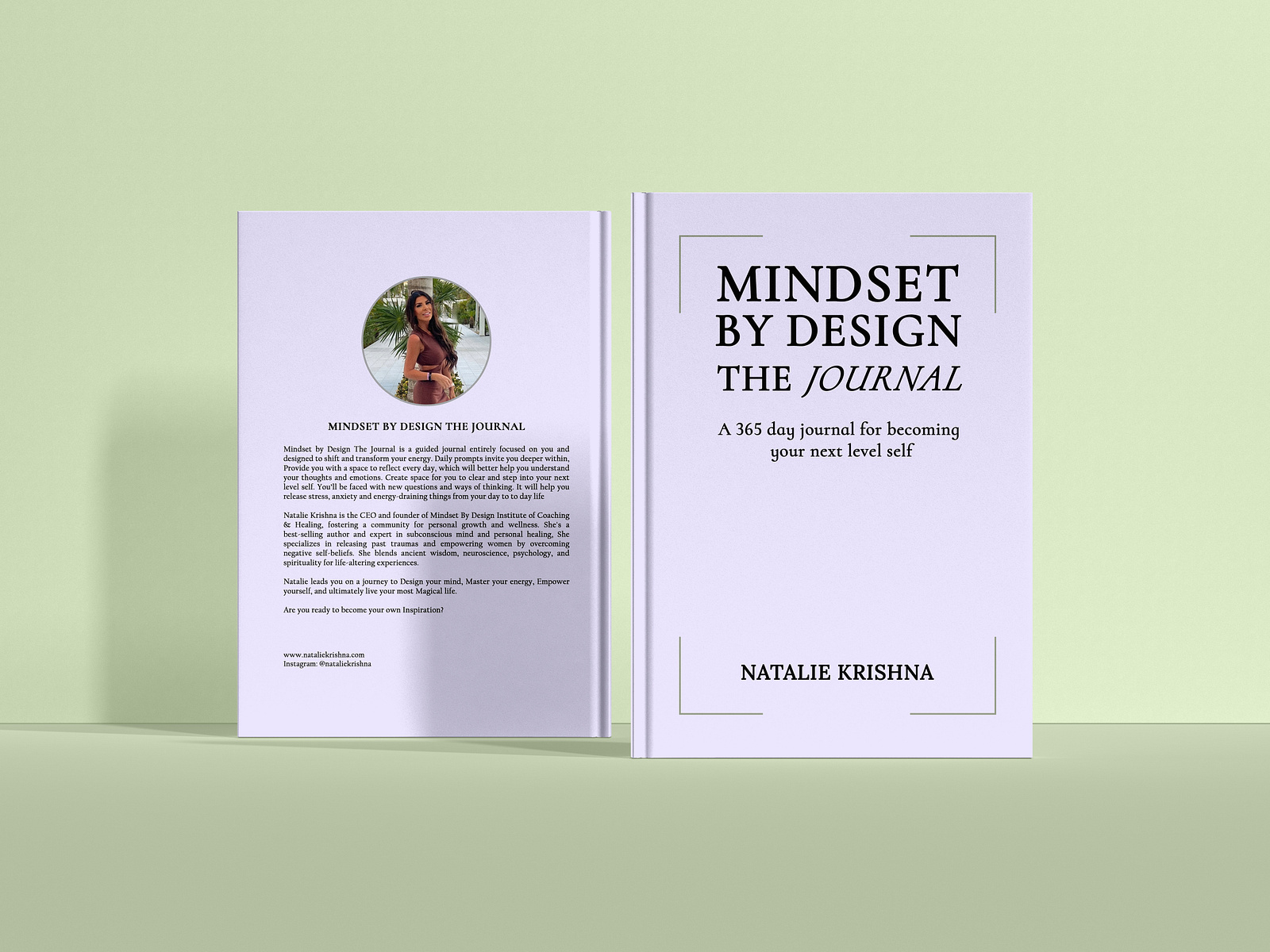 Mindset By Design The Journal: A 365 day guide for becoming your