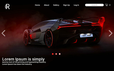 Car Shop UI app branding design graphic design illustration logo typography ui ux vector