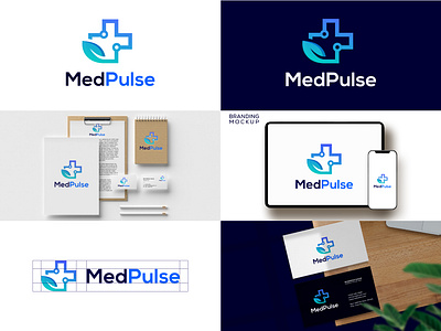 MedPulse - Logo Design, Modernlogo, medicallogo,minimalist, logo appicon applogo branding creativelogo design gridlogo logo logo design logobrand logoconcept logodesinger logoideas logoinspire logomark logos medical minimalistlogo modernlogo professionallogo symbol