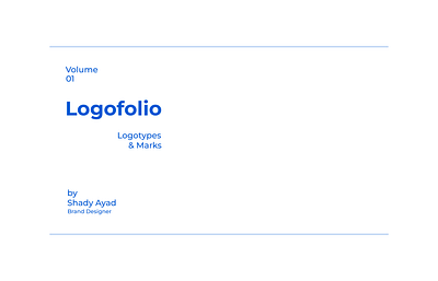 Logofolio Vol.1 brand identity branding design graphic design logo logofolio logomaker logos logotype logotypes marks