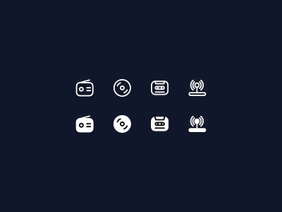 Media icons icon icon pack icons ideateicon media minimal ui ux