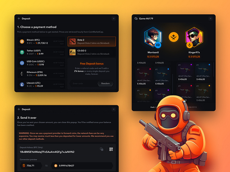 Open Case - Roblox Casino by Romanov for Bang Bang Studio on Dribbble