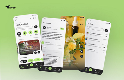 Tabeeb Mobile Design : Healthy mobile design design healthy interface mobile design ui ux