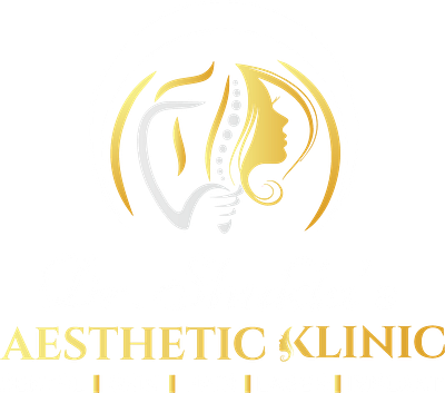 Logo for Dr. Shukla's Aesthetic Klinic app branding design graphic design illustration logo typography ui ux vector