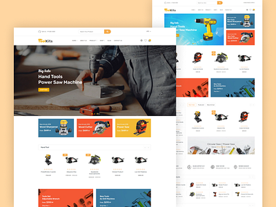 Tools Store & Garage Shopify Theme tools store