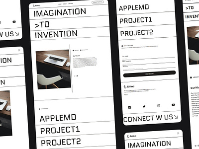 EnVinci - Agency Website Design design digitalpresence graphic design web design webdesign webdevelopment webflow