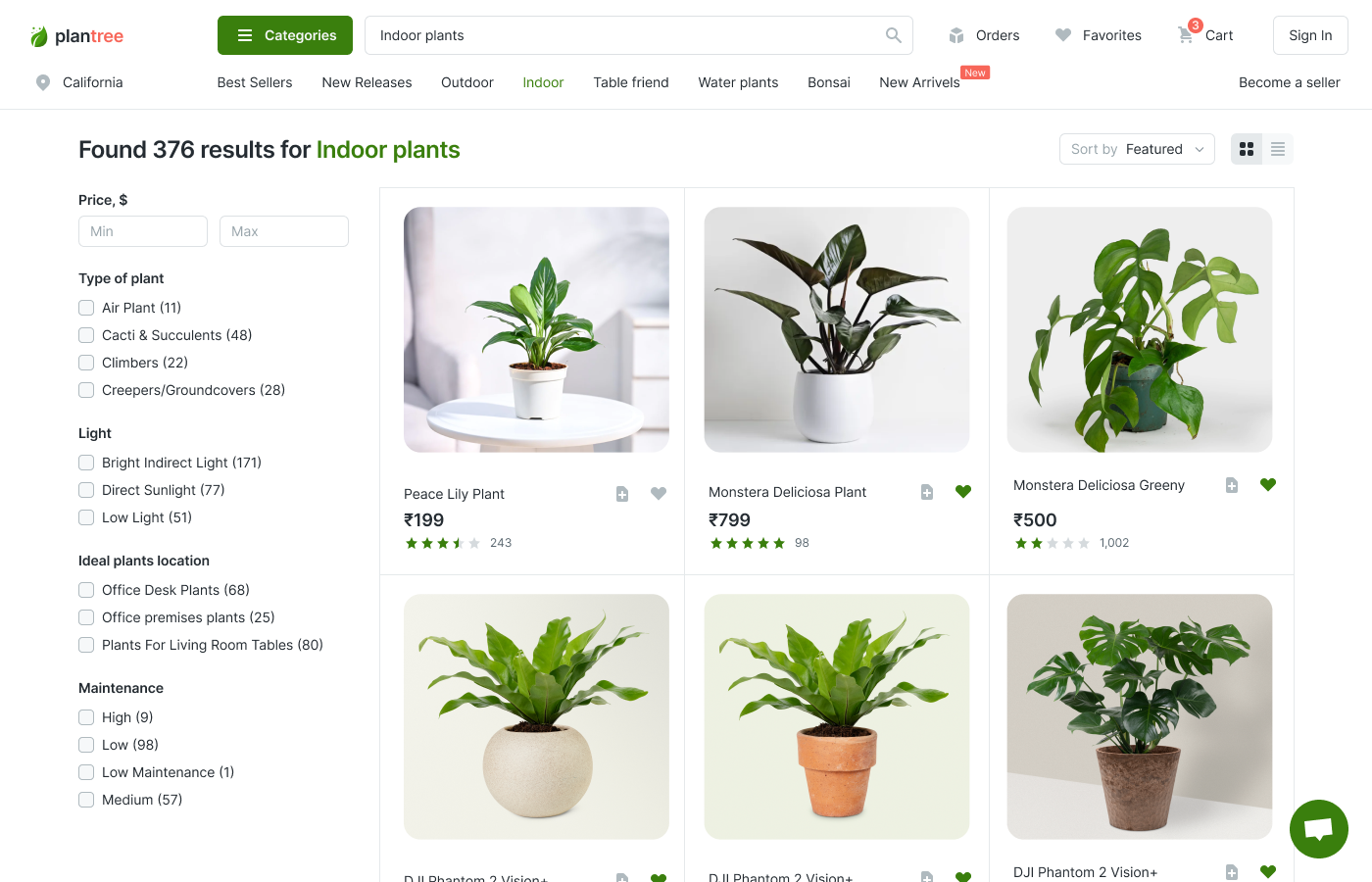Buy live plants by Gopu prasad on Dribbble