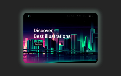 Website // illustration app design graphic design illustration ui ux web