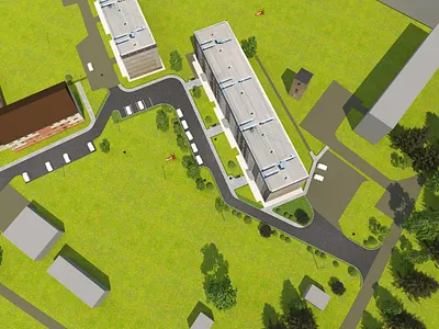 Визуализация проектов благоустройства в Сиверском 3d environment environment design