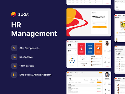 HR Management Platform design ui web design