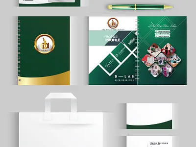 Brand identity company Diep Anh branding design graphic design illustration