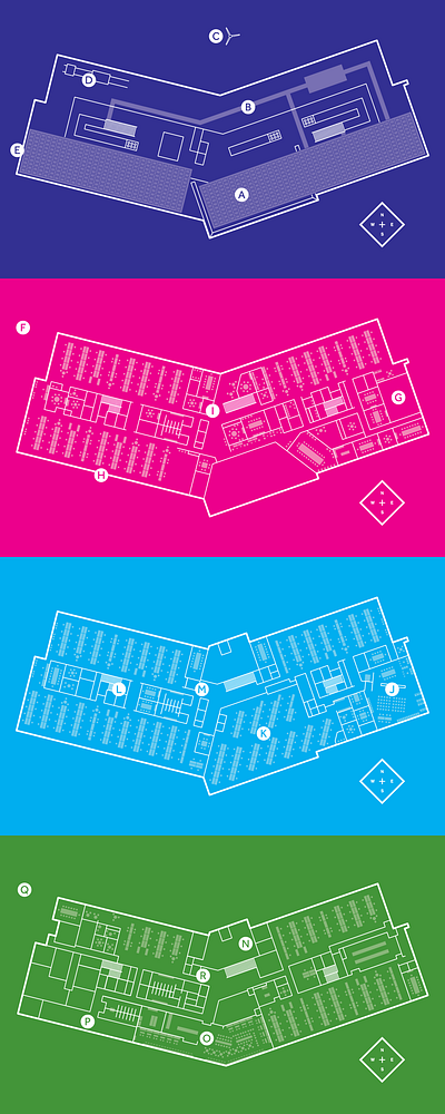 NRG Energy Buffalo, New York HQ Floorplan Illustrations design graphic design illustration vector