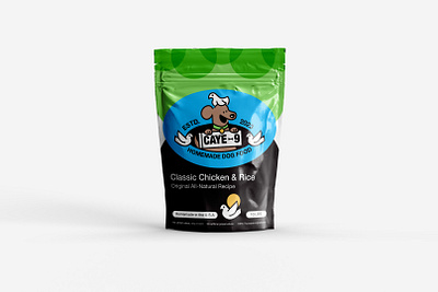 Caye-9 Homemade Dog Food adobe illustrator animal bag design brand identity brand identity design branding branding mockup design dog dog food dog food brand graphic design illustration illustrator logo packaging design pet pet brand pet supplies vector