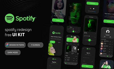 Spotify Updated UI figma uiux ui