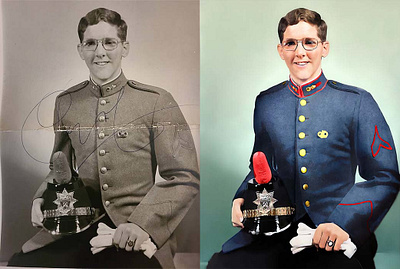 Photo Restoration and Colorization photo colorization photo editing photo restoration repair photo damage